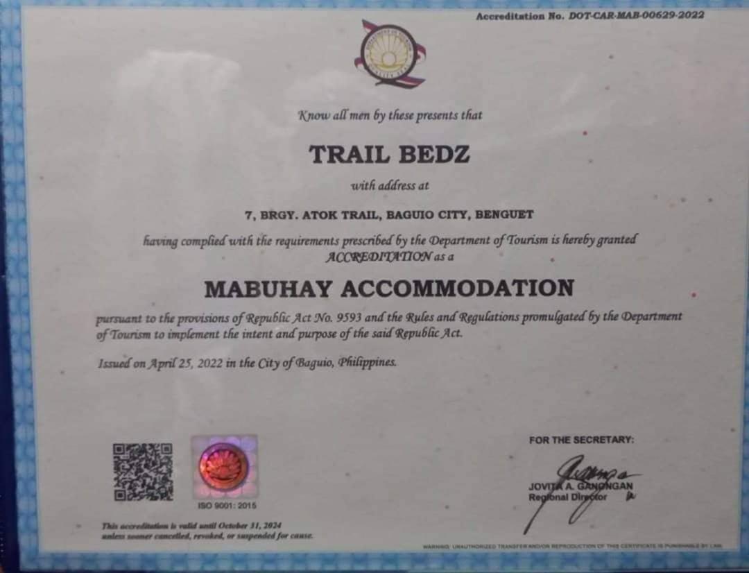 Trail Bedz Homestay Baguio City Exterior photo